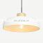 New Decor Spun Bamboo Lampshade White Coiled Bamboo Pendant Light Manufacture in Vietnam Wholesale