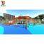 Factory Price Children Outdoor Playground Rope Climbing Net With Swing