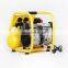 Bison China Low Price Oilless Air Compressor 1.1Kw 8Bar Pressure 6Liter Oil Free Silent Air Compressor