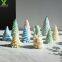 DIY 3D Christmas Decorative Tools Pine Cone Tree hand custom big food grade silicone candle molds for candles