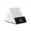 Chargeur sans fil et enceinte Bluetooth 4 en 1 avec support pour téléphone, haut-parleur full-fréquence à 6 noyaux I, double aimantation et logo LED personnalisé