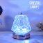 Hot selling 360 Rotating Projector Light LED Crystal Table Lamp Acrylic RGB Atmosphere Light for Bedroom Living Room Office