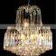 Silvercolor Decorative Luxury Modern Crystal Chandelier Ceiling Light /chandelier Pendant Lightfor Hotel /wedding Hall/palace