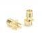 Straight 18ghz PCB edge mount SMA-KE RF female male connector