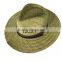 Promotional High quality authentic seagrass straw hat