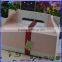 Wedding Favor Box Pink Paper Xmas Party Gifts Candy Cake Cookies Box With Handle