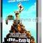 21.5 inch monitor all in one pc tv wifi 3g network advertising player lcd tv wall mount