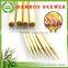 Gold supplier promotional colored bamboo skewers