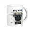 Ceramic porcelain promotion mug with logo printing