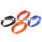Custom Best Gift Silicon USB Stick Bracelet with logo