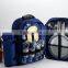 4 persons picnic backpack cooler bag