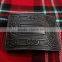Celtic Design Kilt Belt Buckle In Black Finished Made Of Brass Material