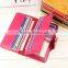 New Arrival Bright Waxy Leather Clutch wallet for women -Three fold