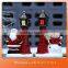 Good painted christmas ceramic santa house
