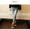 New design baby fashion pure color sexy fancy pants and jeans wholesale demin baby jeans (ulik-J004)                        
                                                Quality Choice