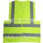 roadway safety high visibility reflective mesh vest