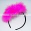 New Arrival natural chain feather headband/hair band/fashion hair hoop