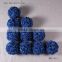 Party And Wedding Decorations Beauyiful wholesale blue rose flower ball wedding flower ball for wedding decoration(MWB-013)