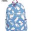 China suppliers alibaba wholesale Whale pattern print backpack girls school backpack                        
                                                Quality Choice