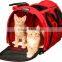 Flexible Height Pet Carriers Airline Approved Professional Tote Crate