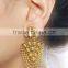 Indian Beautiful Anitique Gold Tone Dangle Polki Earring