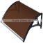 Outdoor Garden Wall Mount Door Window Canopy Awning Rain Shelter Patio Exendable Cover Plastic