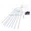 Multi-Color 30CM Meteor Shower Rain Tubes AC100-240V LED Christmas Lights Wedding Party Garden mas String Light Outdoor 8 Tubes