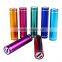 Promotion gift power bank metal case cylinder power bank for smart phone