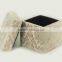 New designed with Button Fabric Cube Multifunction Storage/ Ottman (KY-2852)
