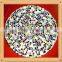 15-45cm Round Shell Mosaic Pattern Hand Crafted Glass Mosaic large decorative license plate