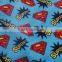 Hot Selling Super Man Printed Shrink-resistant Knitted Fleece Fabric