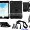 Slicone tablet shoulder strap case for Mini 123 iPad