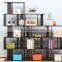 latest modern design wooden open book rack display , bookcase for home, office , school use