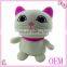 Factory design pink cat stuffed animal