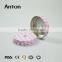 Pink metal Jar lids candle jar lids