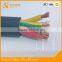 China Supplier 450/750V stranded copper conductor rubber sheath Flexible Cable