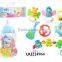 10pcs plastic baby rattle set ,Hot neonate Baby rattle,newborn toys baby gift set
