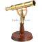 Beautiful Nautical Brass Spyscope with Desktop Pedestal Telescope 12161