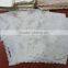 Vintage hand embroidered satin silk handkerchief