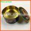 Coffee powder easy open tin can