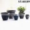 Flower pots for livingroom small cheap plastic pot plants