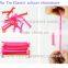 Hot -selling colorfull rainbow shoelaces, no tie shoelace,silicone lazy shoelaces