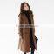 Women's Double Breasted Wool Trench Coat with Belt Winter Clothing Customization OEM Type Factory Guangzhou Baiyun