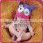 Knit Crochet Owl Baby Hat Newborn Knitted Baby Hat Crochet Baby Hat Pattern