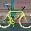 2015 new style alloy rim colorful road bike/bicycle fixed/fixie gear bike , single gear speed