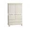 LB-JX3010 High gloss lacquer white wardrobe