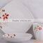 European Square shape porcelain dinner set square plates