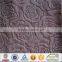 Knitting fabric with burnout print