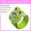 Frog cartoon silicone kids slap watch