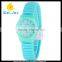 WJ-5193 vogue candy color charming hot sale silicone Geneva adjustable magnetic bracelet watch